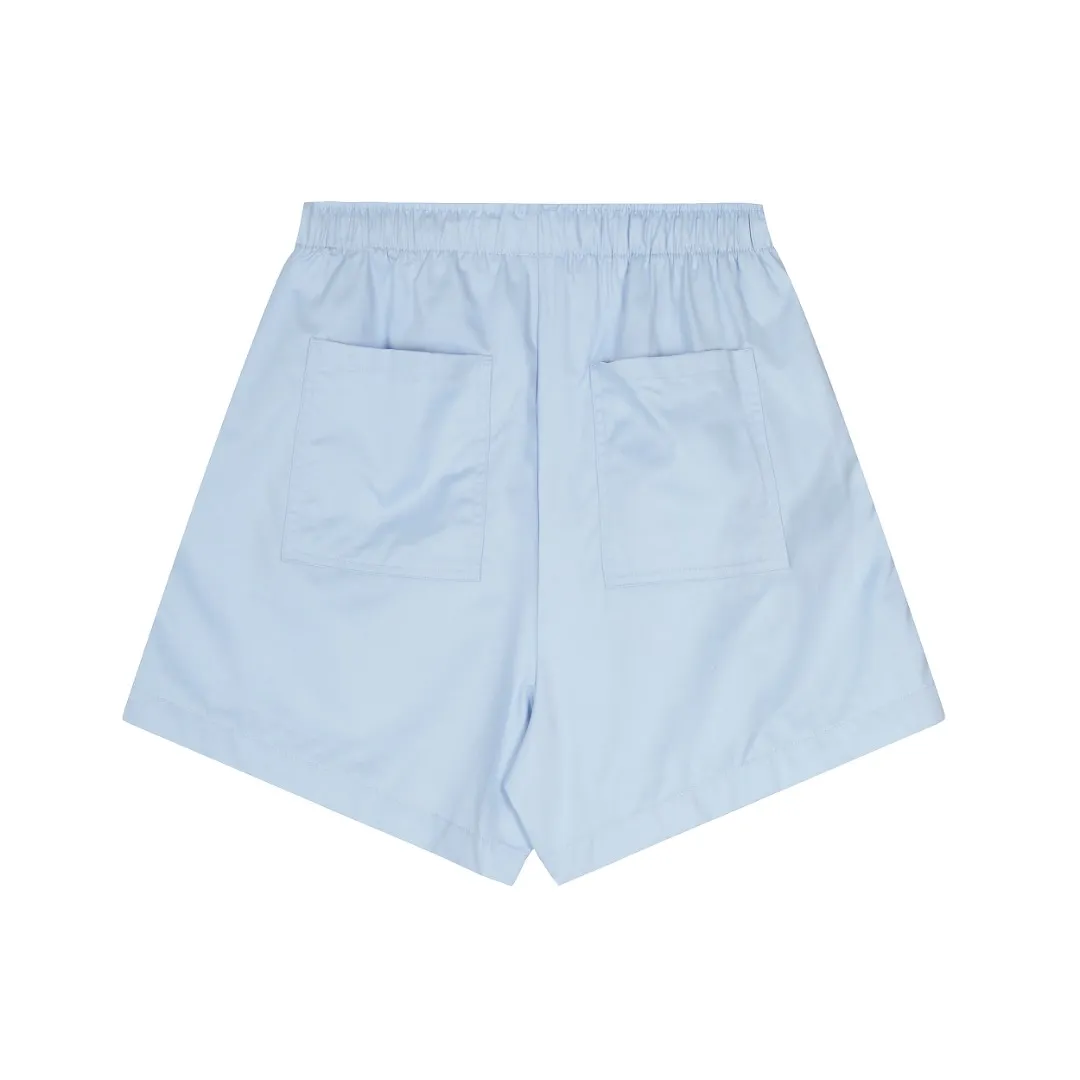 P166 💰 "Top quality" Style number: 1102# [Ralph Lauren Paul small label war horse basic classic shorts] ✅Ralph Lauren Ralph Lauren dopamine war horse small label outdoor shorts ✅Summer fresh, classic and versatile drawstring basic classic shorts ✅Lazy style must-have item The upper body has a fresh feeling ✅Nylon silk floss is smooth and soft, highly breathable and not stuffy ✅Specialized for platform live broadcast, wholesale entity, summer running volume ✅Simple and easy to match, light American style, super great ✅Standard for summer, small and sexy is YYDS, a must-have for petite girls. Size: S-L #Elastic waistline can be stretched. Color: Black, White, Light Blue, Off-white, Pink, Light Green, Khaki